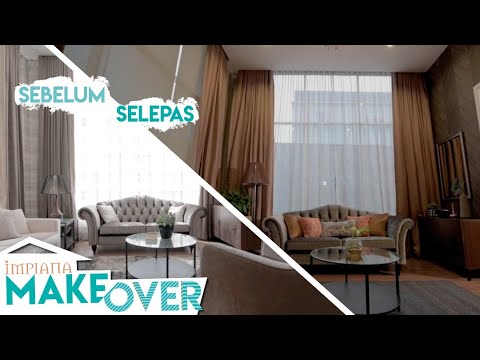 Ubah Suai Dekorasi Ruang Tamu & Ruang Makan | Impiana MakeOver X Elyza's