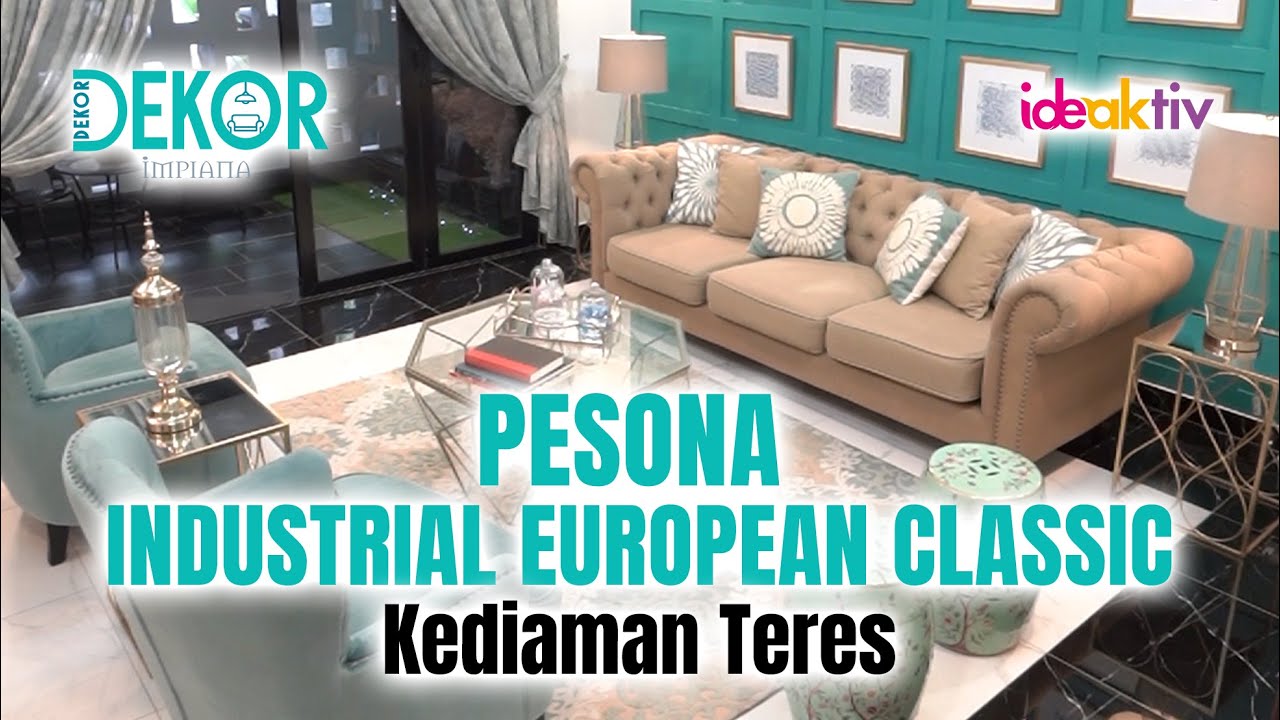 Sentuhan Kreatif Susun Atur Industrial Europian Classic