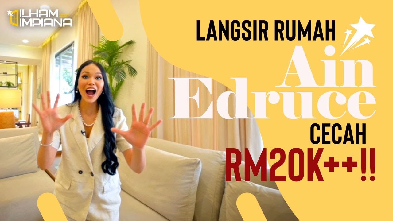 Langsir Rumah Ain Edruce Cecah RM20k++!!