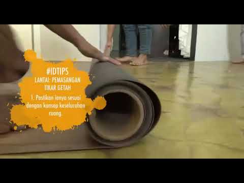 Cara pemasangan tikar getah yang betul | EP03 IMPIANA S1