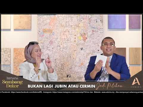 SSEMBANG DEKOR: Bukan Lagi Jubin Atau Cermin Jadi Pilihan