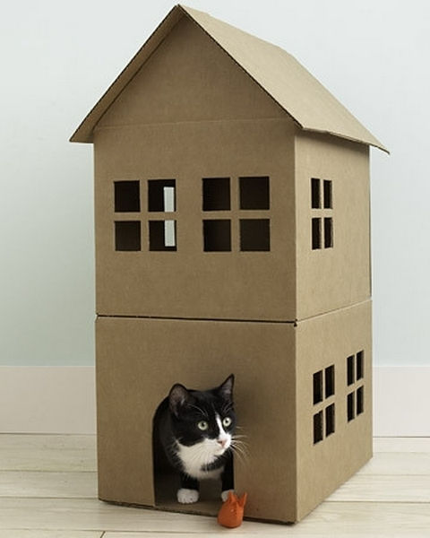 (GAMBAR) IDEA Bajet Rumah Kucing Yang Perlu Anda Cuba