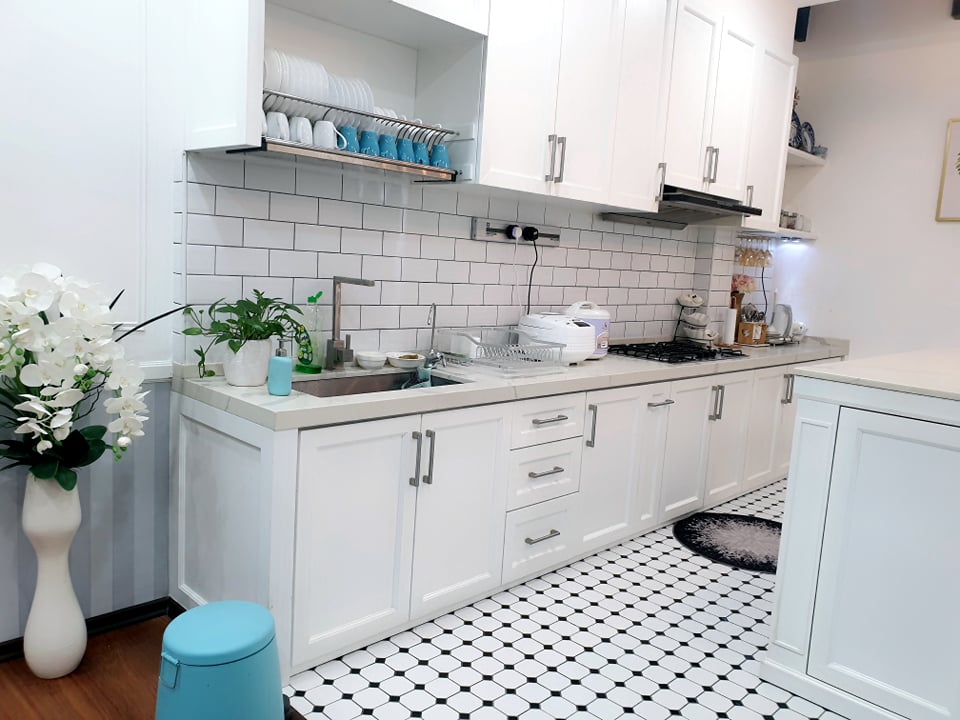 Dekorasi Ekskusif Dapur Putih Jadi Luas Dan Selesa