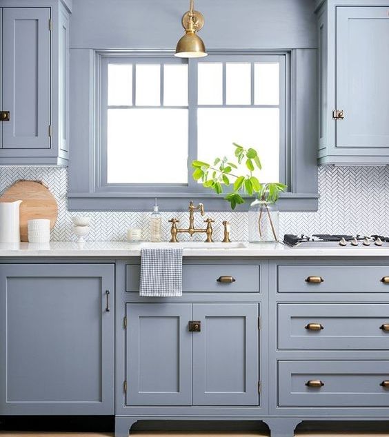 &#8220;Powder Blue&#8221; Jadi Pilihan Buat Dapur Yang Inginkan Kelainan Unik
