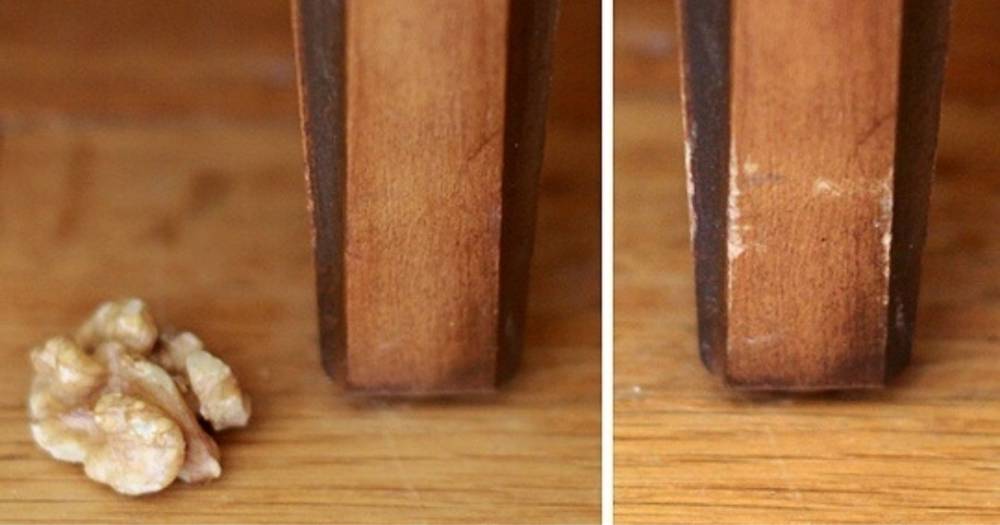 (VIDEO) Guna Kacang Walnut Untuk Hilangkan Calar Pada Permukaan Perabot Kayu
