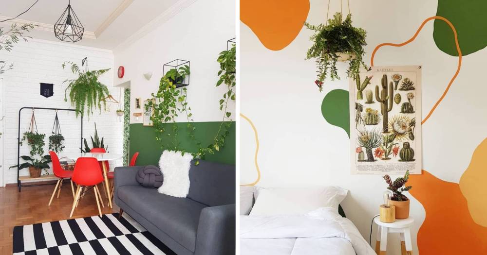 Konsep Urban Jungle+Scandinavian Buat Apartmen Sempit Ni Kelihatan Luas Dan Segar