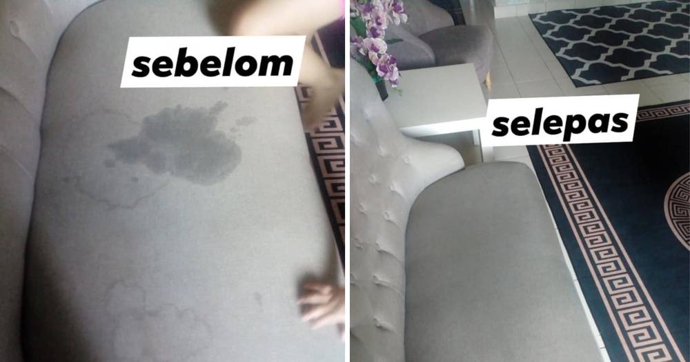 Guna Air Panas, Cara Mudah Bersihkan Kotoran Pada Sofa Fabrik Tanpa Tinggalkan Kesan