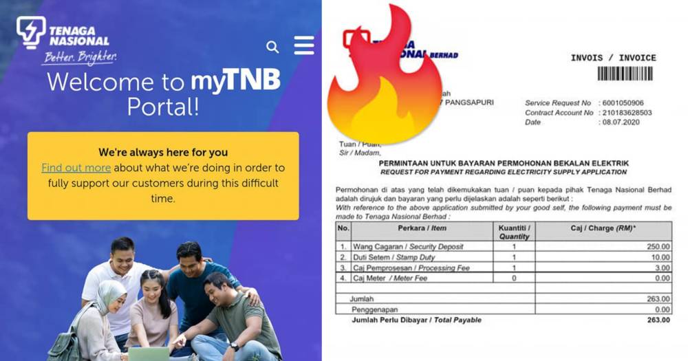 Tukar Nama Penyewa Atau Pemilik Baru Pada Bil TNB, Buat Online Lebih Mudah