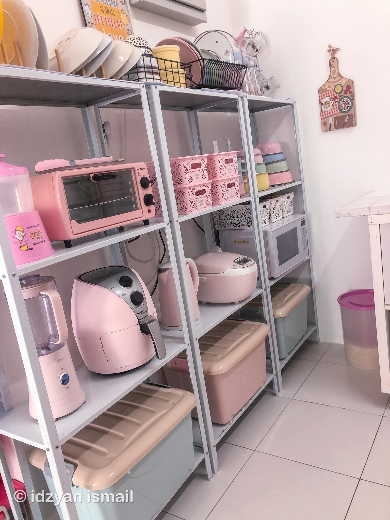 Guna Rak RM 49.90 Je Untuk Dapur Rumah Sewa Ni Kemas Dan Cantik