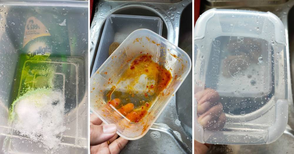 Tambah Garam, Mudah Dan Cepat Tanggalkan Sisa Minyak Sambal Tumis Pada Bekas Plastik