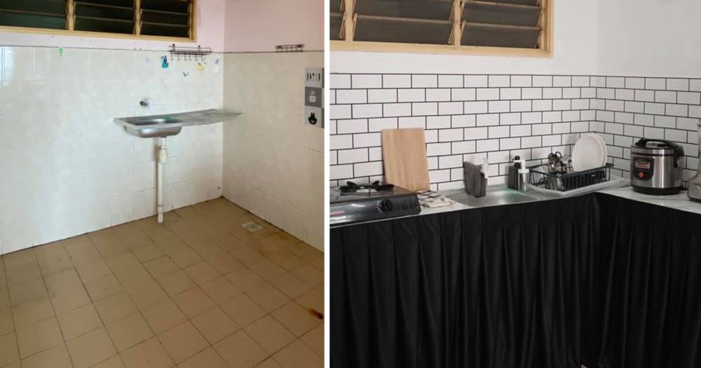 “Makeover” Dapur Guna Meja Banquet Je, Kemas Dan Cantik