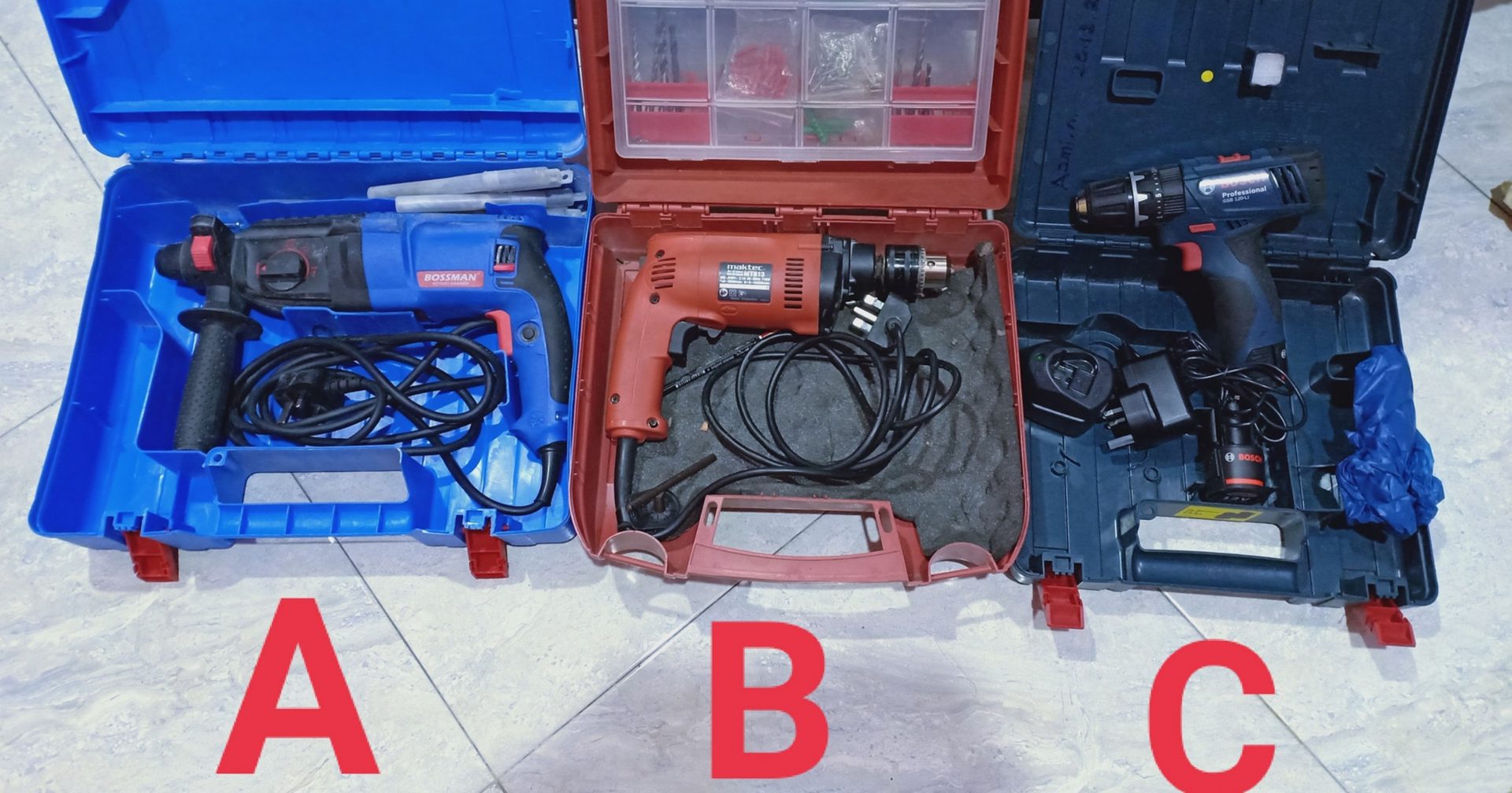 Pening Kepala Nak Beli &#8220;Drill&#8221; Yang Sesuai, Setiap Jenis Kegunaan Berbeza