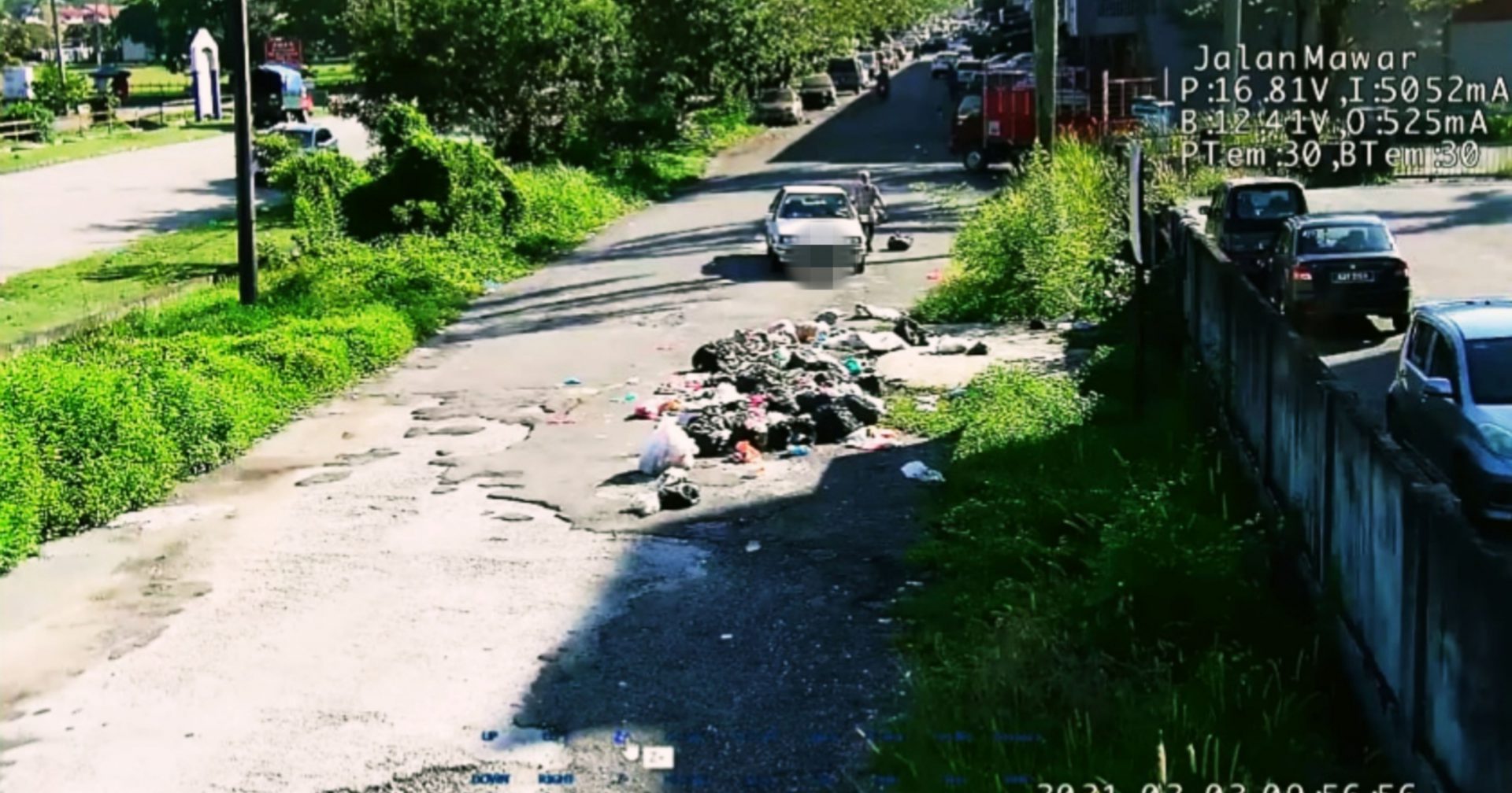 Pasang CCTV Untuk Kesan Dan denda Pesalah Buang Sampah Di Kawasan Perumahan