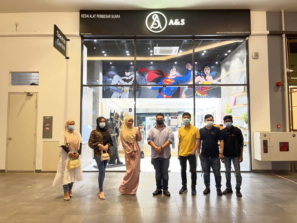 Pembukaan A&S Concept Store dan Service Center dengan Tema Komik DC