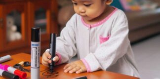 Hilangkan Kesan Dakwat 'Permenant Marker'