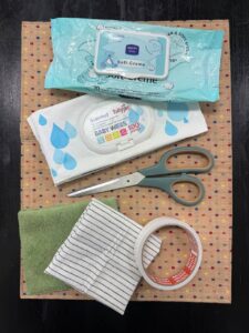 Jangan Buang Penutup Tisu Basah, DIY Mudah Penyangkut Tuala Dapur !