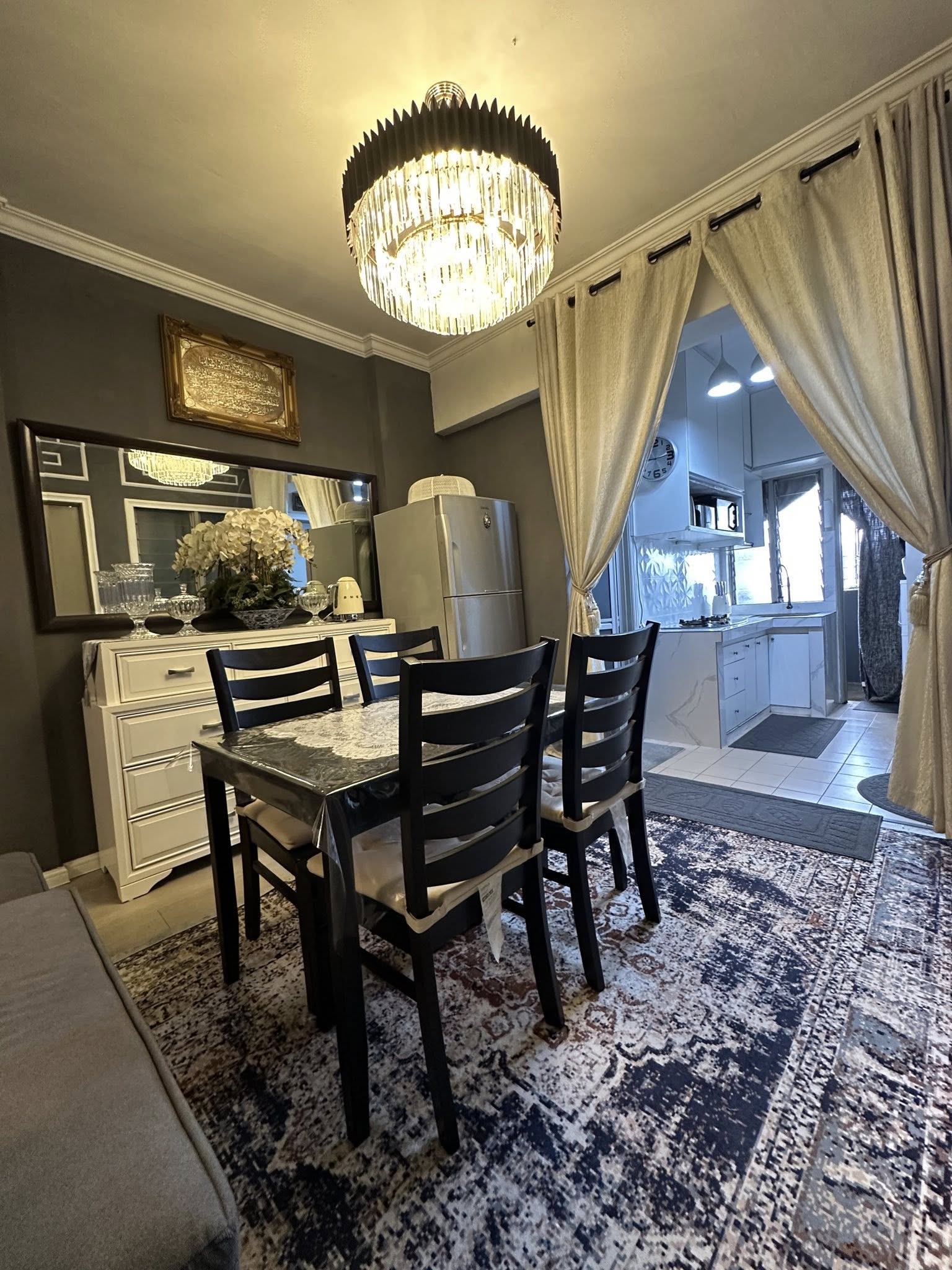 Rumah Bujang Flat Kos Rendah, Bermula Unit Kosong Lantai Simen Kini Nampak Eksklusif