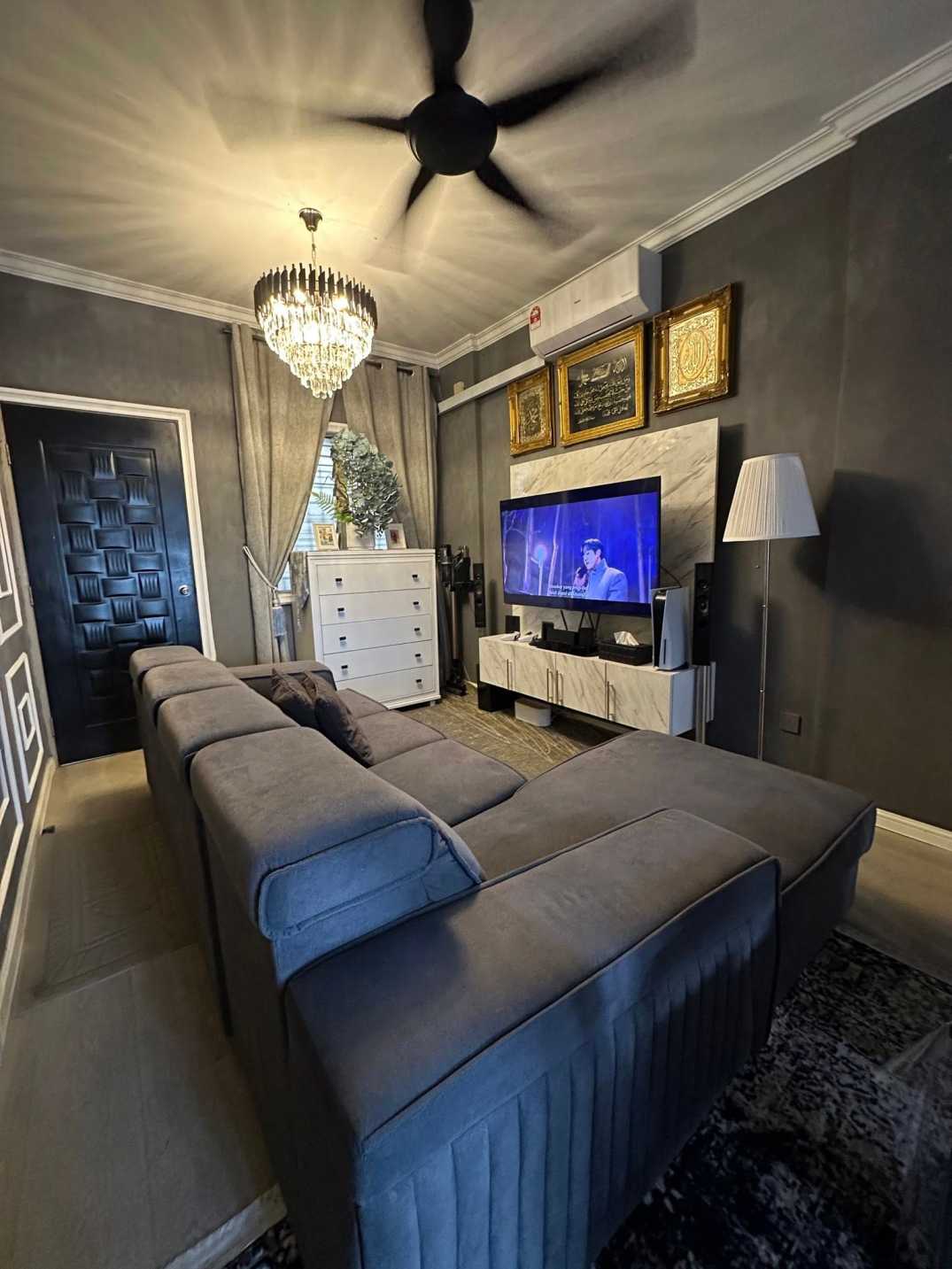 Rumah Bujang Flat Kos Rendah, Bermula Unit Kosong Lantai Simen Kini Nampak Eksklusif